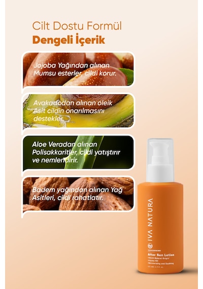Iva Natura  Ve Aloe Vera Özlü Güneş Sonrası Krem 125 ML