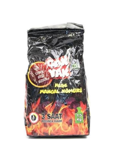 Çak Yak Mangal Kömürü 2 Kg Açık Altın