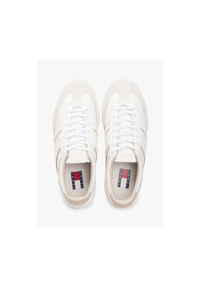 Tommy Hilfiger The Greenwich Edge Flatform Kadın Bej Sneaker En0en029000ga Bej