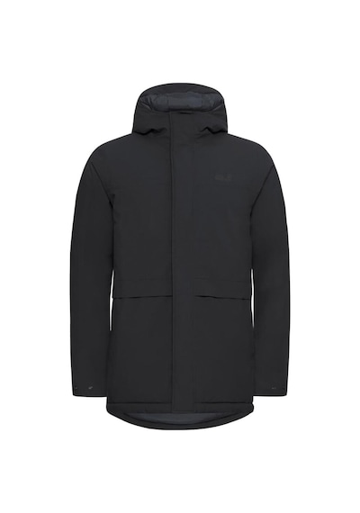 Jack Wolfskin Jack Wolfskın Erkek Cold Camp Coat M Outdoor Ceketi A65022 Siyah