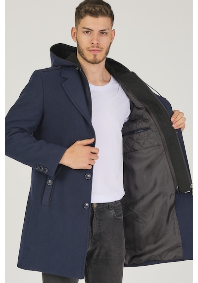 Plt8406 Dewberry Erkek Palto-lacivert Lacivert Plt8406 Dewberry Erkek Palto-lacivert Lacivert