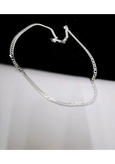Omar Silver Erkek Rambo Gümüş Kolye Zincir 4,3 Mm