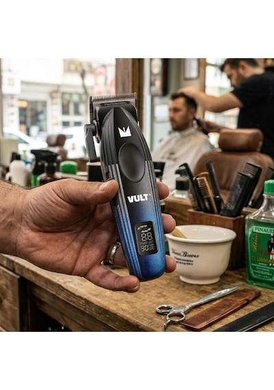 Vult Vt-10600 Profesyonel Kablosuz Tıraş Makinesi - 9000 Rpm Tam Hız Motor - 2500mah Lityum Pil - 210 Dk Çalışma Süresi - Dijital Lcd Ekran Rpm & Güç - 0.5mm-4mm Hassas Tarak Seti - Saç & Sakal Vult Vt-10600 Profesyonel Kablosuz Tıraş Makinesi - 9000 Rpm Tam Hız Motor - 2500mah Lityum Pil - 210 Dk Çalışma Süresi - Dijital Lcd Ekran Rpm & Güç - 0.5mm-4mm Hassas Tarak Seti - Saç & Sakal