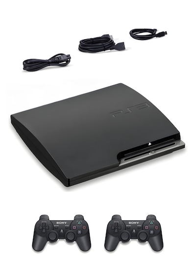 Playstation 3 Slim 320 Gb Açık Kutu İyileştirilmiş Ürün + 2 Kablosuz Kol + 25 Dijital Oyun Ps3