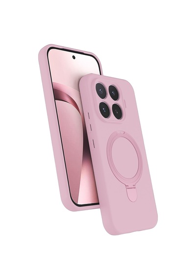 Xiaomi Mi 17t Pro Regal Magsafe Standlı Kapak - Açık Pembe