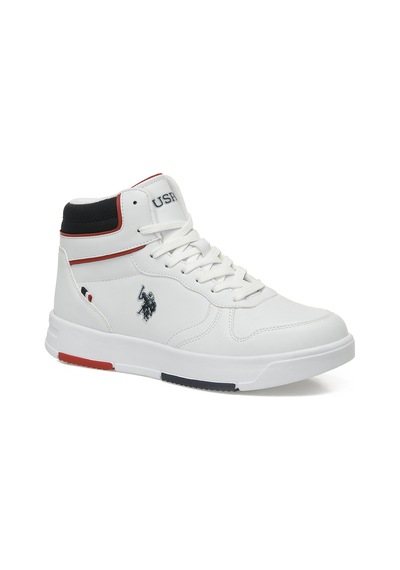 U.s. Polo Assn. Andreı Hı Wmn 5pr Beyaz Kadın High Sneaker Beyaz