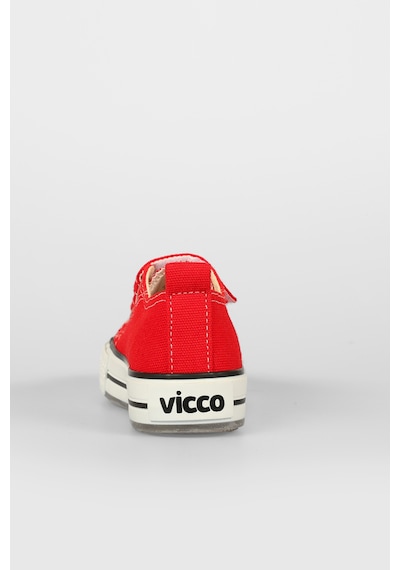 Vicco Pino Işıklı Kız Okul Öncesi Kırmızı Spor Ayakkabı Kırmızı