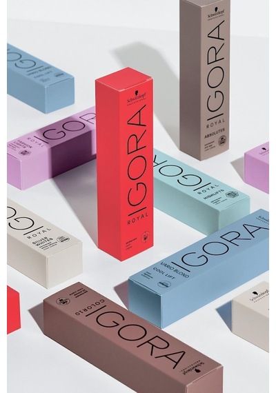 Lexroo Igora Royal Saç Boyası 60ml-no - 6.1 Küllü Koyu Kumral