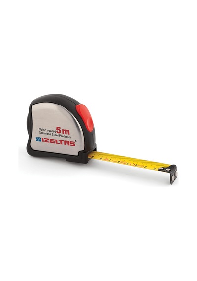 Krom Çelik Metre 3 Mt