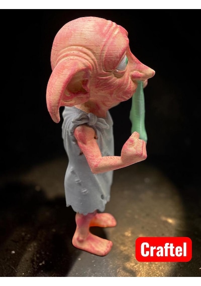Harry Potter Dobby Figür Ev Cini Çoraplı Maket Biblo Koleksiyonluk Hediyelik Eşya Heykel 15 Cm