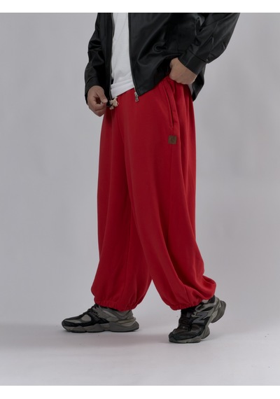 Cocopelli Kırmızı Oversize Baggy Erkek Pantolon Coc3415