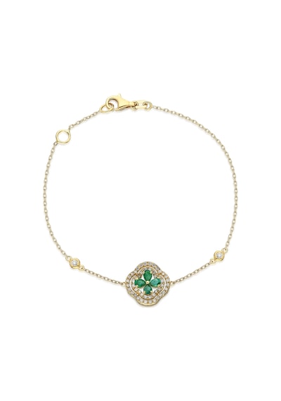 Emrald Bilelik - Sarı Altın