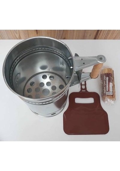 Mangal Barbekü Yakma Seti Kormatik Çıra Yelpaze Çıra Közmatik Man