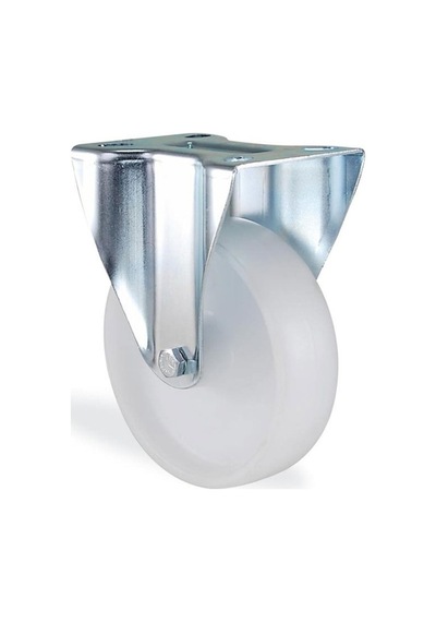 Kama Sabit Tablalı 100x32 Mm Poliamid Teker Beyaz