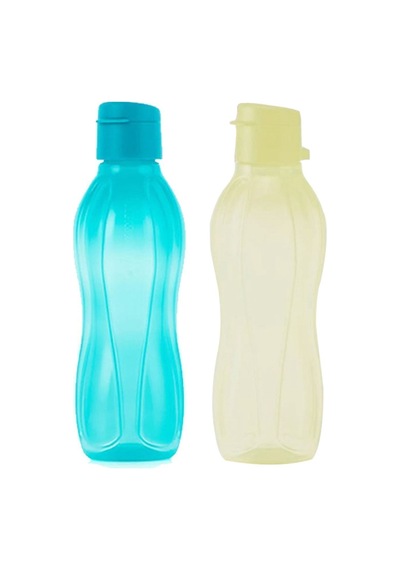 Eco Şişe Suluk 500 Ml 2 Li Turkuaz Açık Sarı