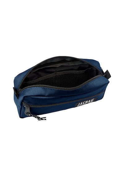 Jacbag Dual Zıp-iki Fermuarlı Kalemkutu - Lacivert Lacivert