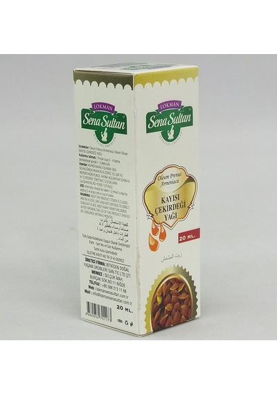 Lokman Sena Sultan Kayısı Çekirdeği Yağı 20 ML