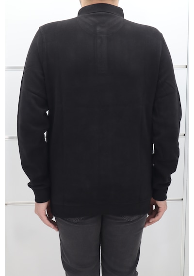 Santa Dmctekstil Erkek Desenli Spor Kesim Normal Kalıp Polo Yaka Selanik Kumaşlı Kışlık Kazak Siyah Santa Dmctekstil Erkek Desenli Spor Kesim Normal Kalıp Polo Yaka Selanik Kumaşlı Kışlık Kazak Siyah