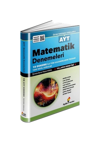 Aydın Yayınları Ayt Matematik 10 Deneme