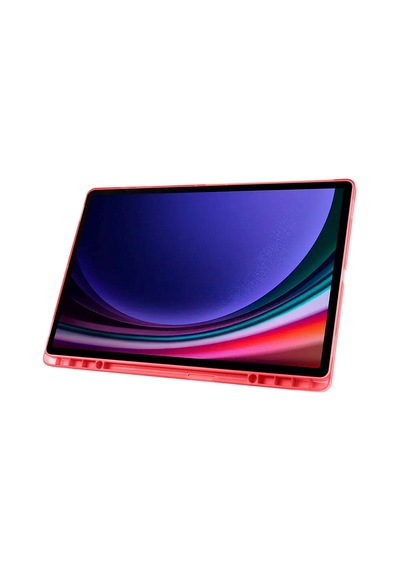 Samsung Galaxy Tab S10 Ultra Kılıf Kalem Bölmeli Stand Olabilen Standlı Tablet Kılıfı Kapaklı Kılıf