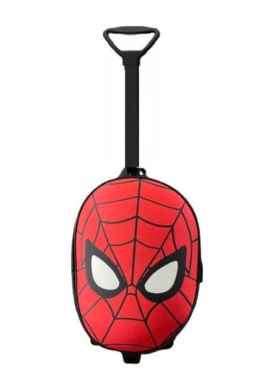 Yeni Anaokulu Çocuk Valiz Sırt Çantası Çekçekli 2ın1 Erkek Kız Çocuk Unisex Örümcek Adam S