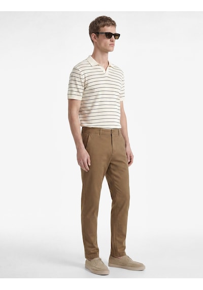 Koton Viskon Karışımlı Cepli Slim Fit Kumaş Pantolon Vizon 6sam40079hw