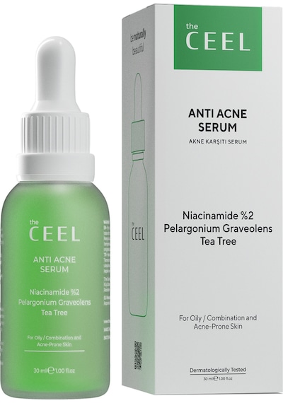 The Ceel Sivilce ve Akne Karşıtı Cilt Serumu Salisilik Asit, Çay Ağacı ve Itır 30 ML
