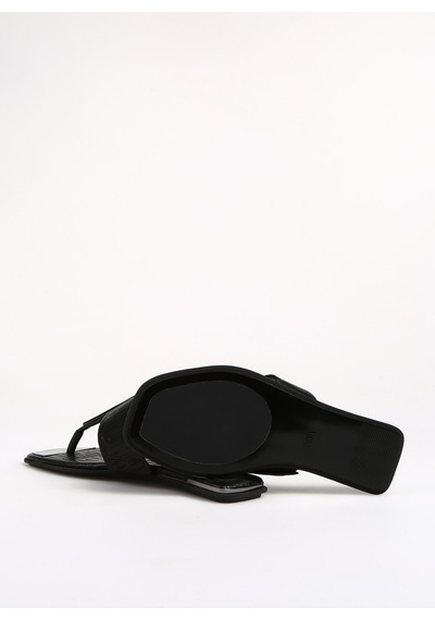 Dkny Siyah Kadın Parmak Arası Terlik K4287301blk