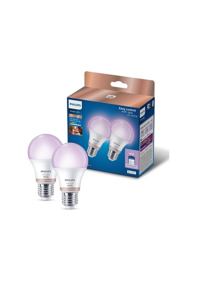 Smart Lighting Led Ampul A60 E27 60w Eşdeğer Rgb 2'li Paket - Google Home, Alexa, Homekit Ve Matter Uyumlu Diğer