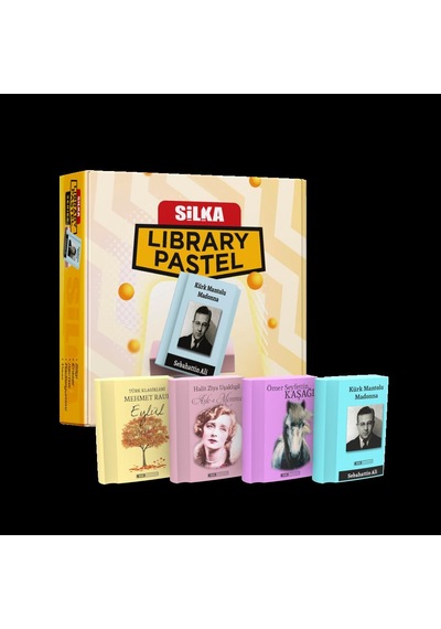 Silka Silgi Pastel Kitap Serisi Tpr