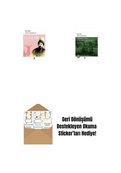 Gâlib - Kuğunun Son Şarkısı + Edebiyatın Çanakkale Yle İmtihanı Ciltli + Okuma Sticker'ları