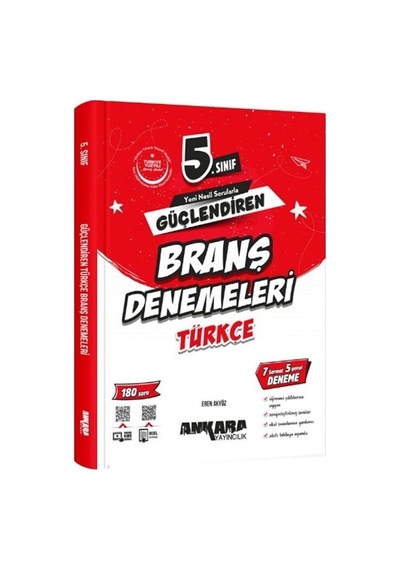 5. Sınıf Türkçe Güçlendiren Branş Denemeleri Ankara Yayıncılık