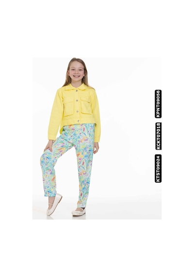 Xo Kids Kız Kapaklı Ceket 8-14 Yaş 34708 Kckt07018