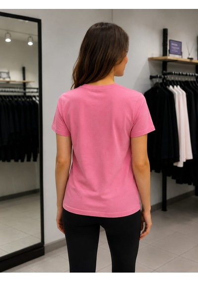 Levi's Kadın Marka Logolu Pembe T-shirt - 008c0-0003