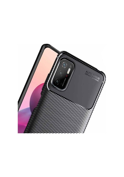 Xiaomi Poco M3 Pro Karbon Görünüm Negro Silikon Kilif 545505759