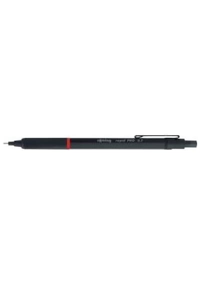 Rotring Rapid Versatil Kalem 0,7 Mm Pro Siyah Tekli Kutu 1904257