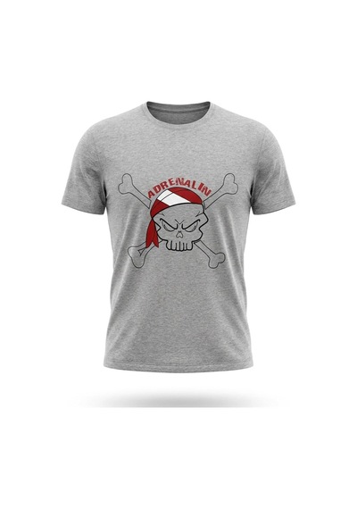 Madrock Skull T Shirt Bay Mdrck079 Gri