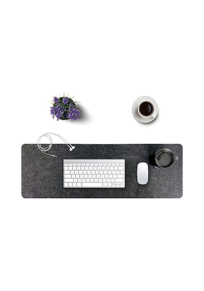 Çalışma Masası Düzenleyici Keçe Bilgisayar Mouse Pedi Masa Üstü Düzenleyici Mat 90x33 Cm