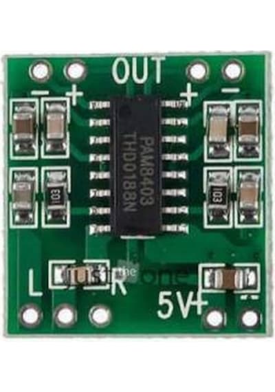 3 Adet Dijital 2X3 W Rms Pam 8403 5V Stereo Anfi Devresi Amfi