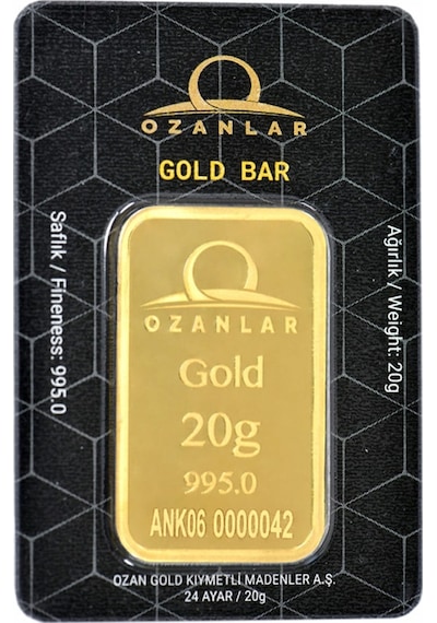 20 G Külçe Altın