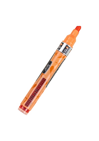 Lıkıt Kalem Desenli Pastel Turuncu