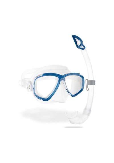Cressi Perla Maske Mexico Şnorkel Set Clear/blue