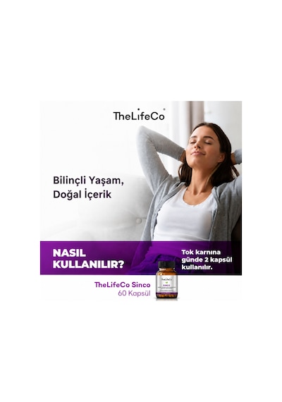 TheLifeCo Sinco 60 Kapsül
