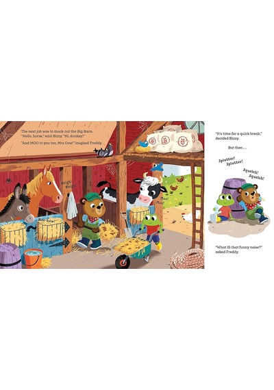 Nosy Crow Bizzy Bear Tractor Trouble Hb