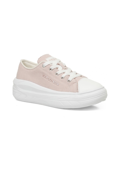 U.s. Polo Assn. Cleme Tex Jr 5fx Pudra Kız Çocuk Sneaker 000000000101952789 Pembe