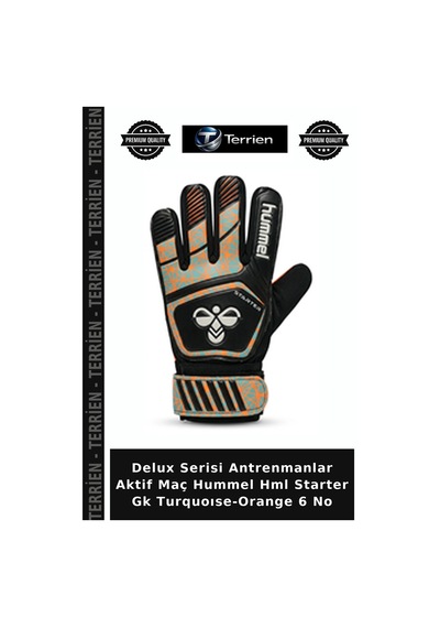Delux Serisi Antrenmanlar Aktif Maç Hummel Hml Starter Gk Turquoıse-orange 6 No Turkuaz