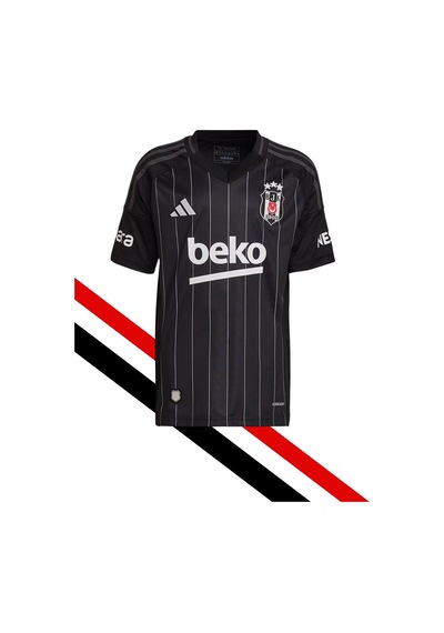 Adidas Beşiktaş 24/25 İç Saha Siyah Forma Ve Şort Takım