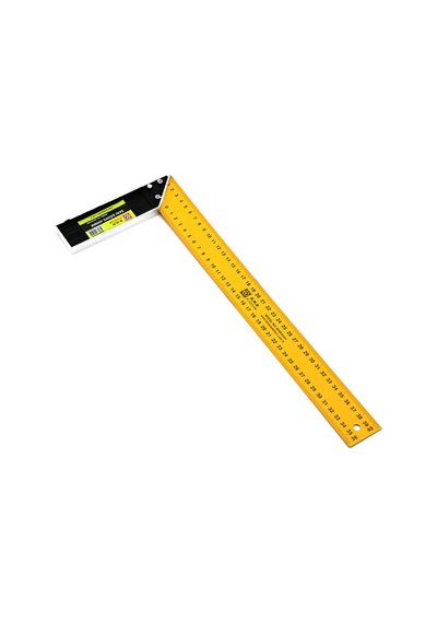 Metal Masa Gönyesi - 40 Cm - Sarı Renk Diğer