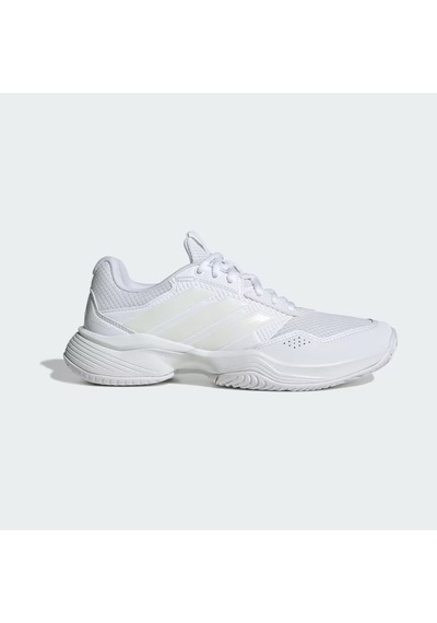 Adidas Kı3600 Gamecourt 3 Sert & Toprak Kort Kadın Tenis Ayakkabısı Beyaz