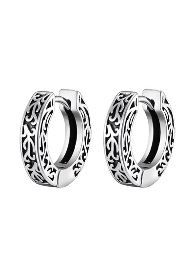 Viking Steel Midgard Küpe Gümüş